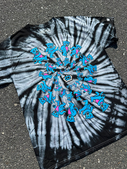 *LIMITED EDITION* Glory Days Apparel - Dancing Panther Tie Dye T-Shirt