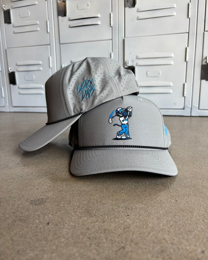 Glory Days Apparel - Golf Cat Grey Rope Hat