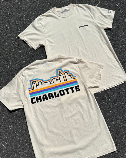 Glory Days Apparel - GD's Charlotte Ivory T-Shirt