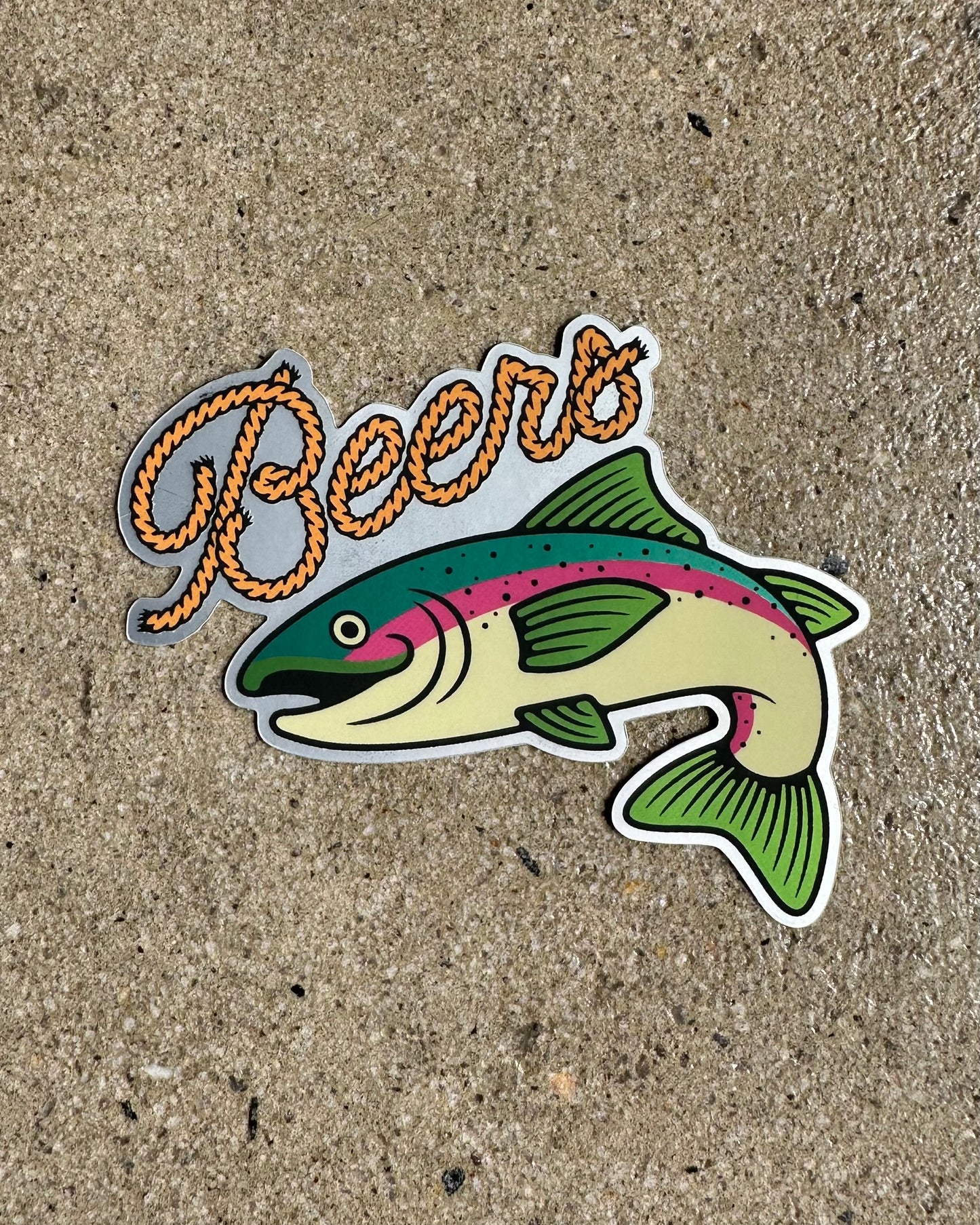 Glory Days Apparel - Beers Fish Sticker