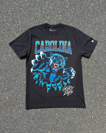 Glory Days Apparel - Football Bustin' Through T-Shirt