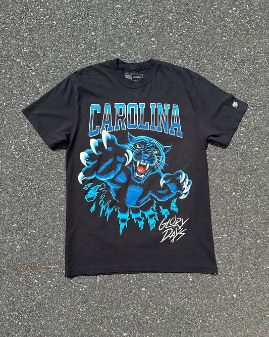 Glory Days Apparel - Football Bustin' Through T-Shirt