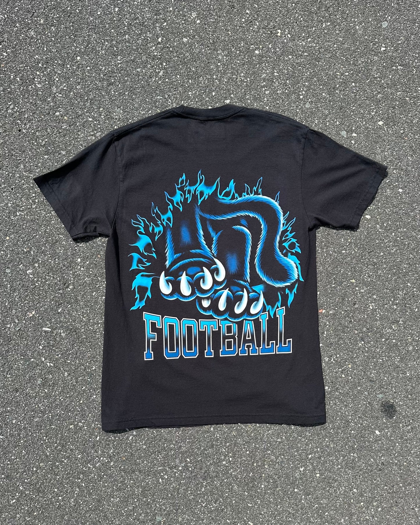 Glory Days Apparel - Football Bustin' Through T-Shirt