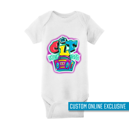 *Custom Online Exclusive*Glory Days Apparel - Airbrush CLT Onesie