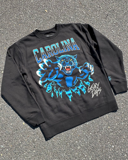 Glory Days Apparel - Football Bustin' Through Sweatshirt