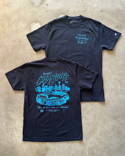 Glory Days Apparel -  Beautiful Charlotte Black T-Shirt