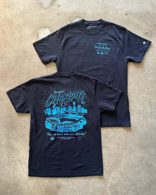Glory Days Apparel -  Beautiful Charlotte Black T-Shirt