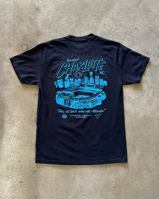 Glory Days Apparel -  Beautiful Charlotte Black T-Shirt