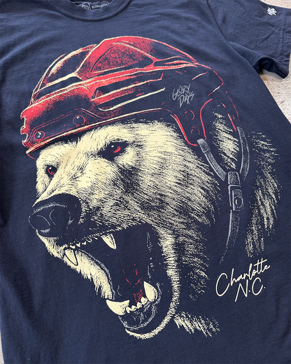 Glory Days Apparel - Polar Fury Black T-Shirt