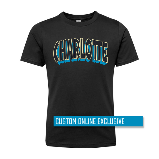 *Custom Online Exclusive* Glory Days Apparel - Big Cool Charlotte Youth T-shirt