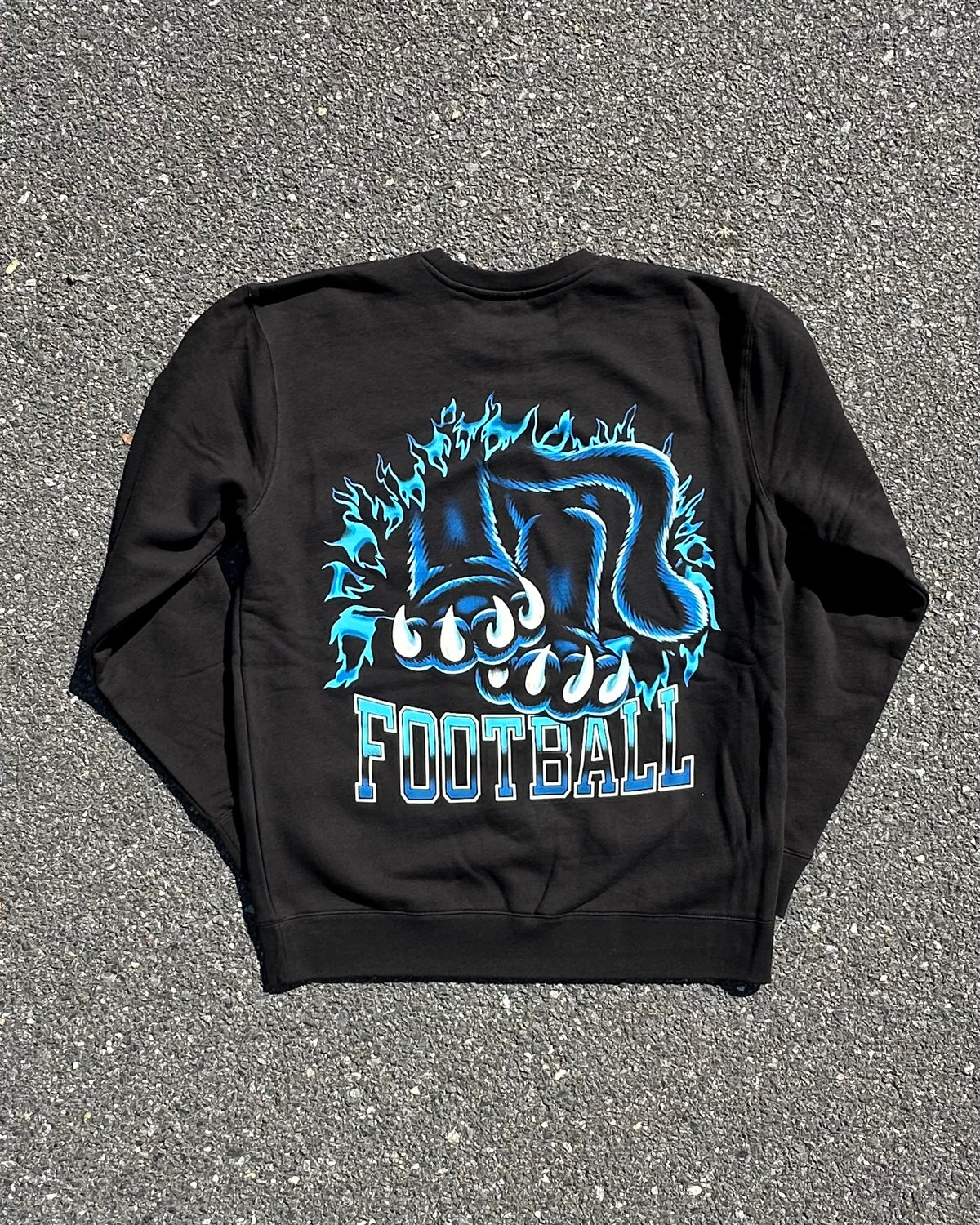 Glory Days Apparel - Football Bustin' Through Sweatshirt