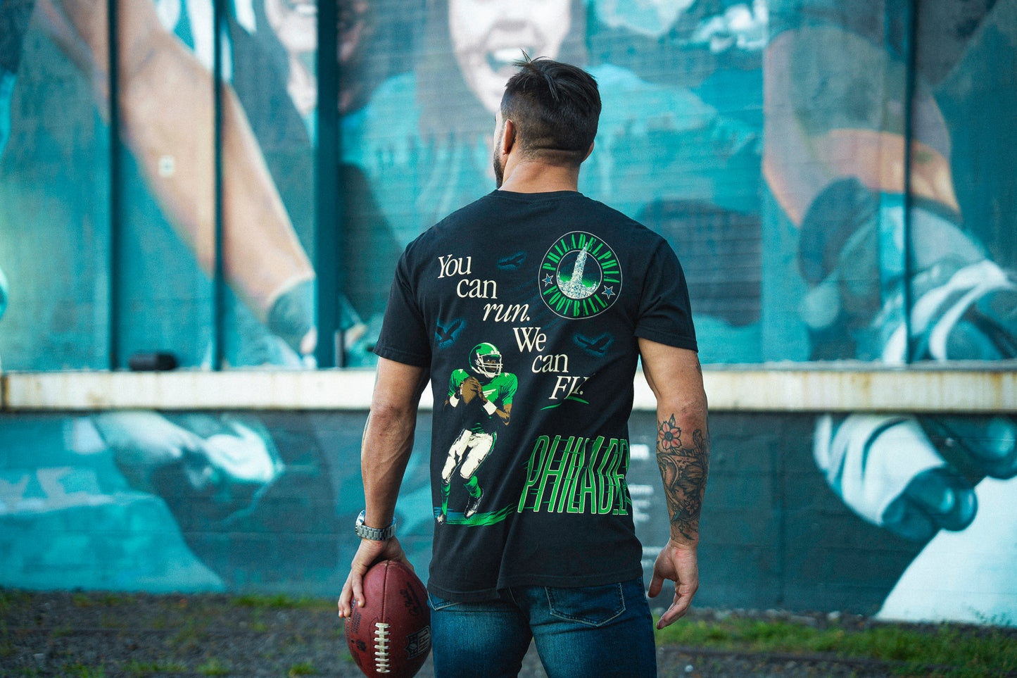 Football Wrap T-Shirt