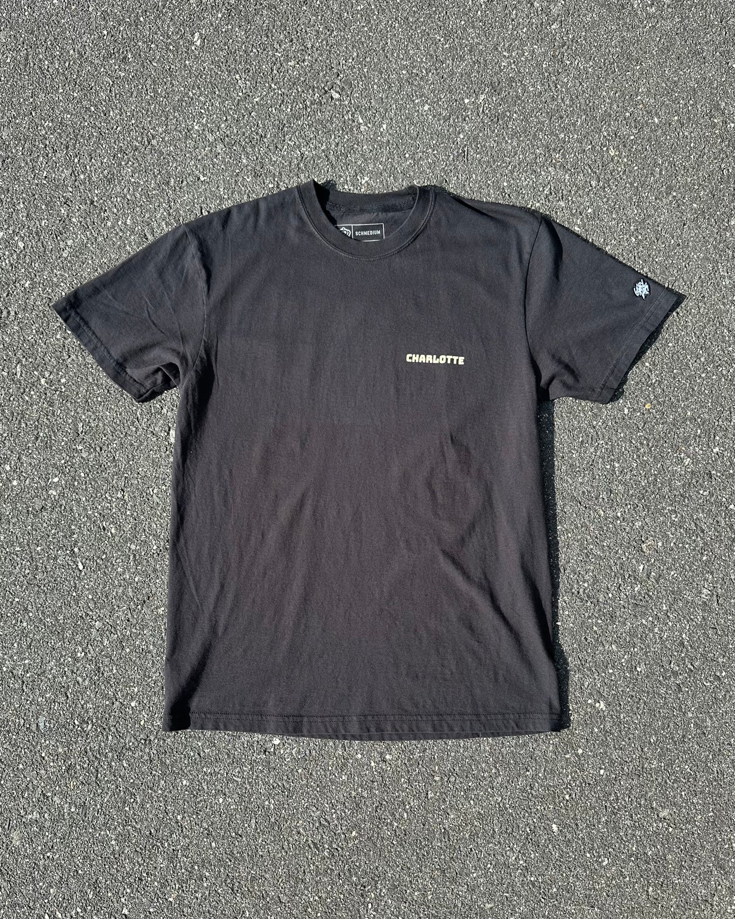 Glory Days Apparel - GD's Charlotte Black T-Shirt