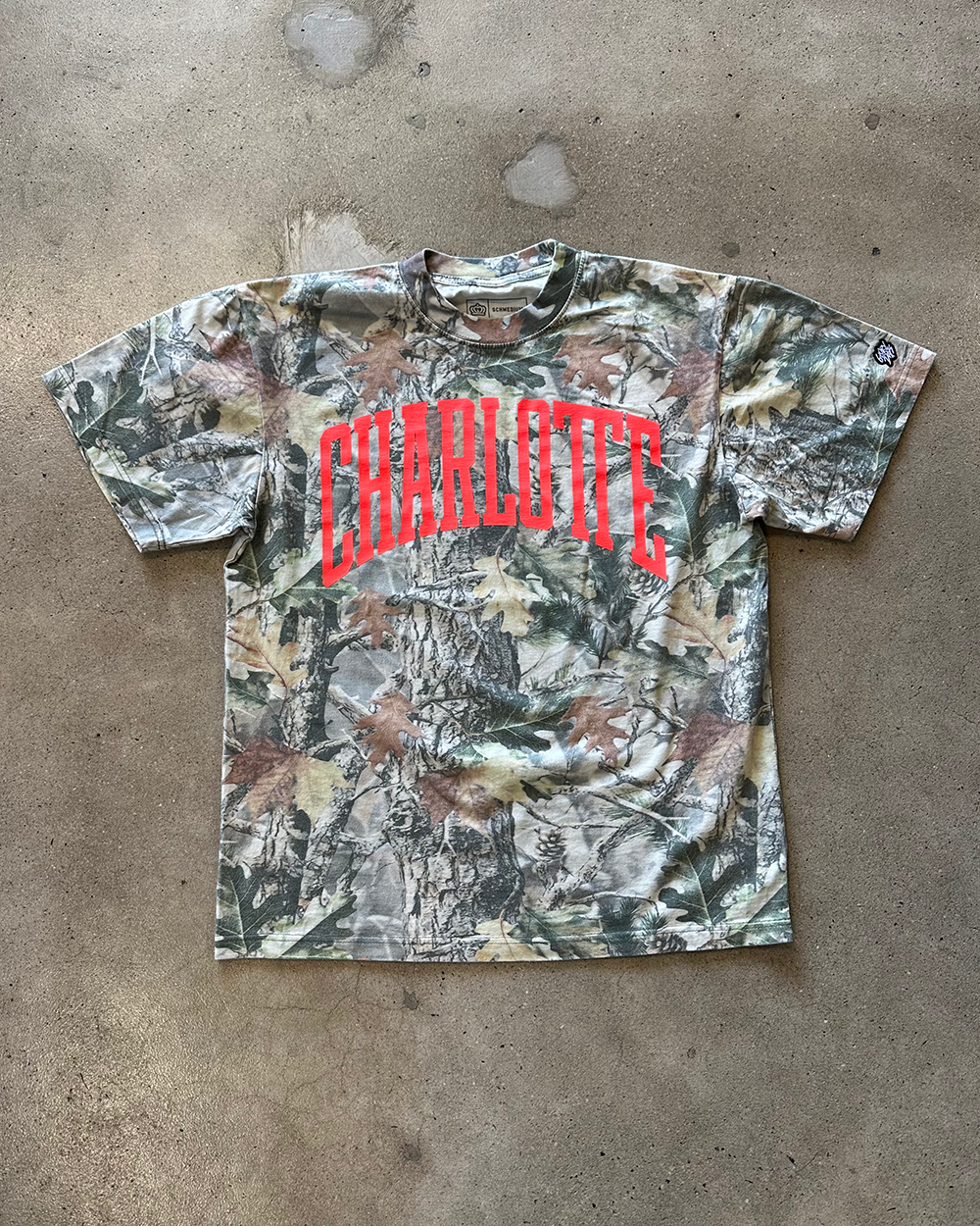 Charlotte camo shirt
