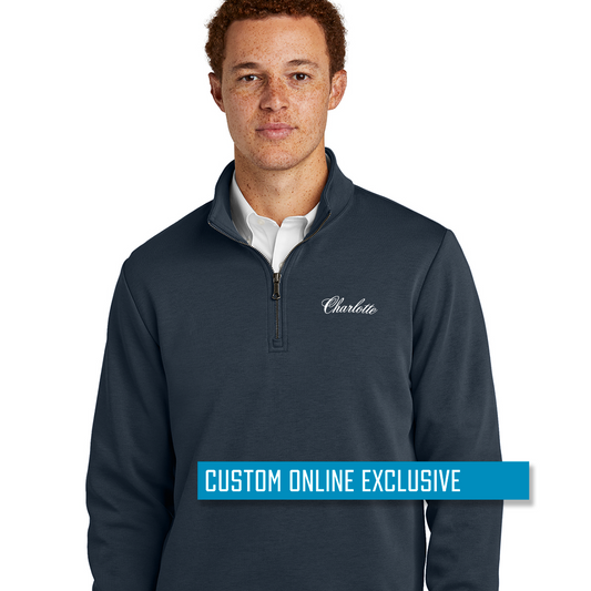 *Custom Online Exclusive* Glory Days Apparel - Brooks Brothers Unisex Embroidered Charlotte Prestige Double-Knit 1/4-Zip