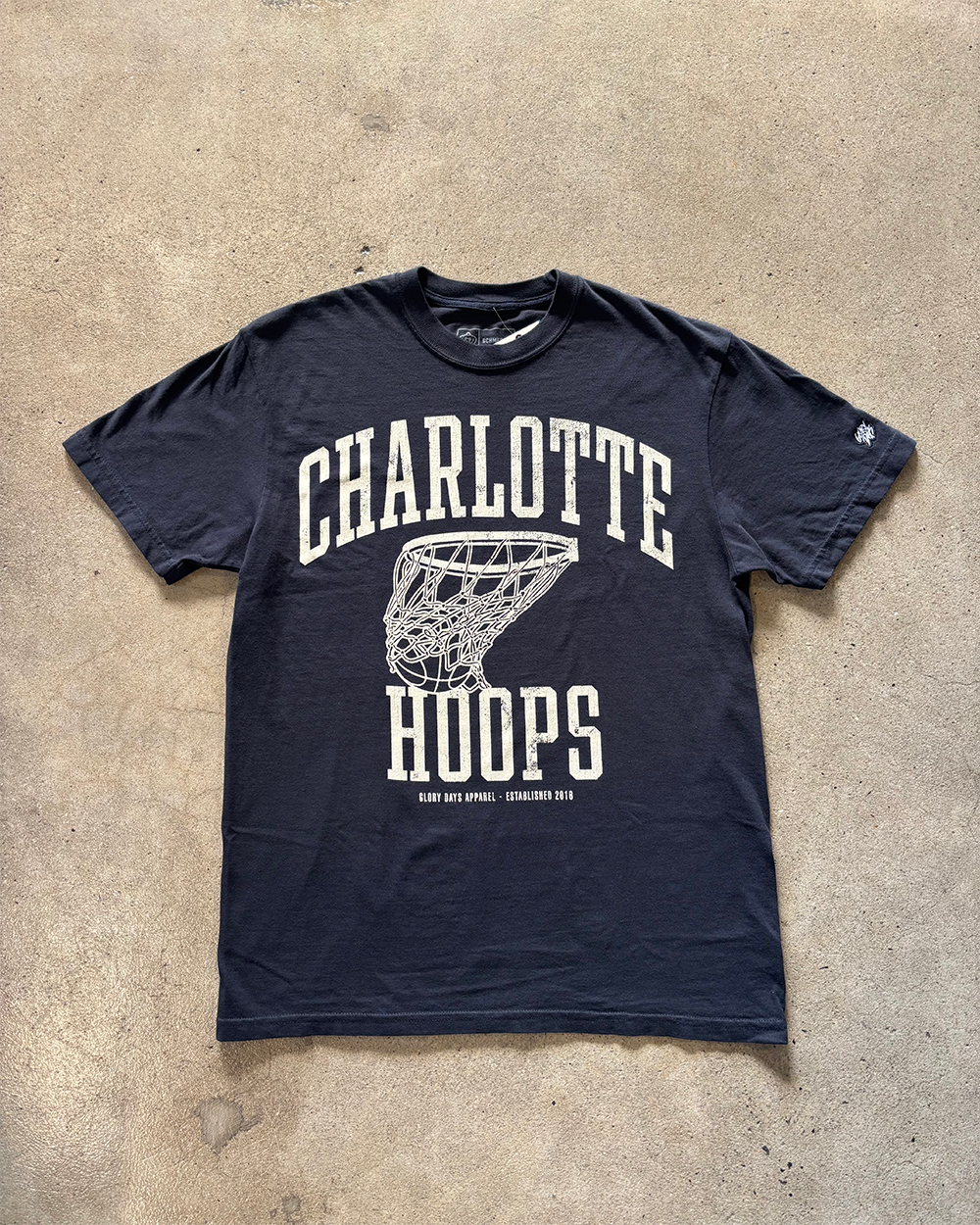 Glory Days Apparel - Vintage Charlotte Hoops T-Shirt