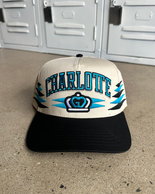 Glory Days Apparel - Black/Blue Charlotte Gem Hat