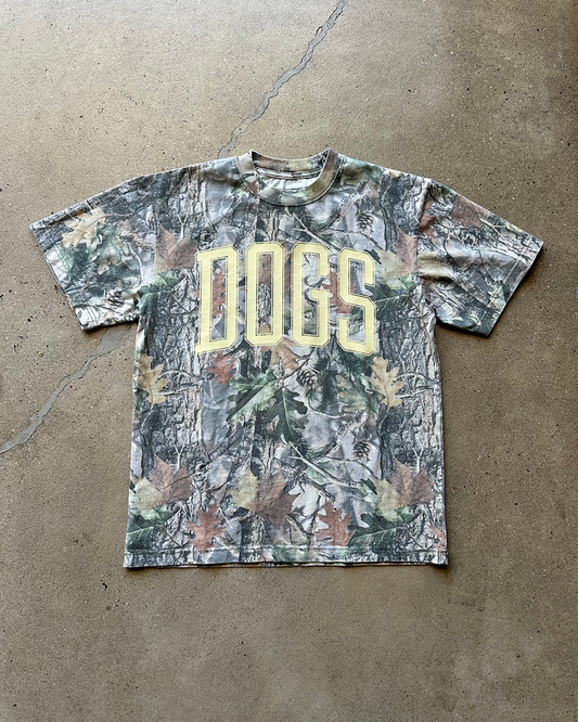 Glory Days Apparel -  Dogs Faded Camo T-Shirt
