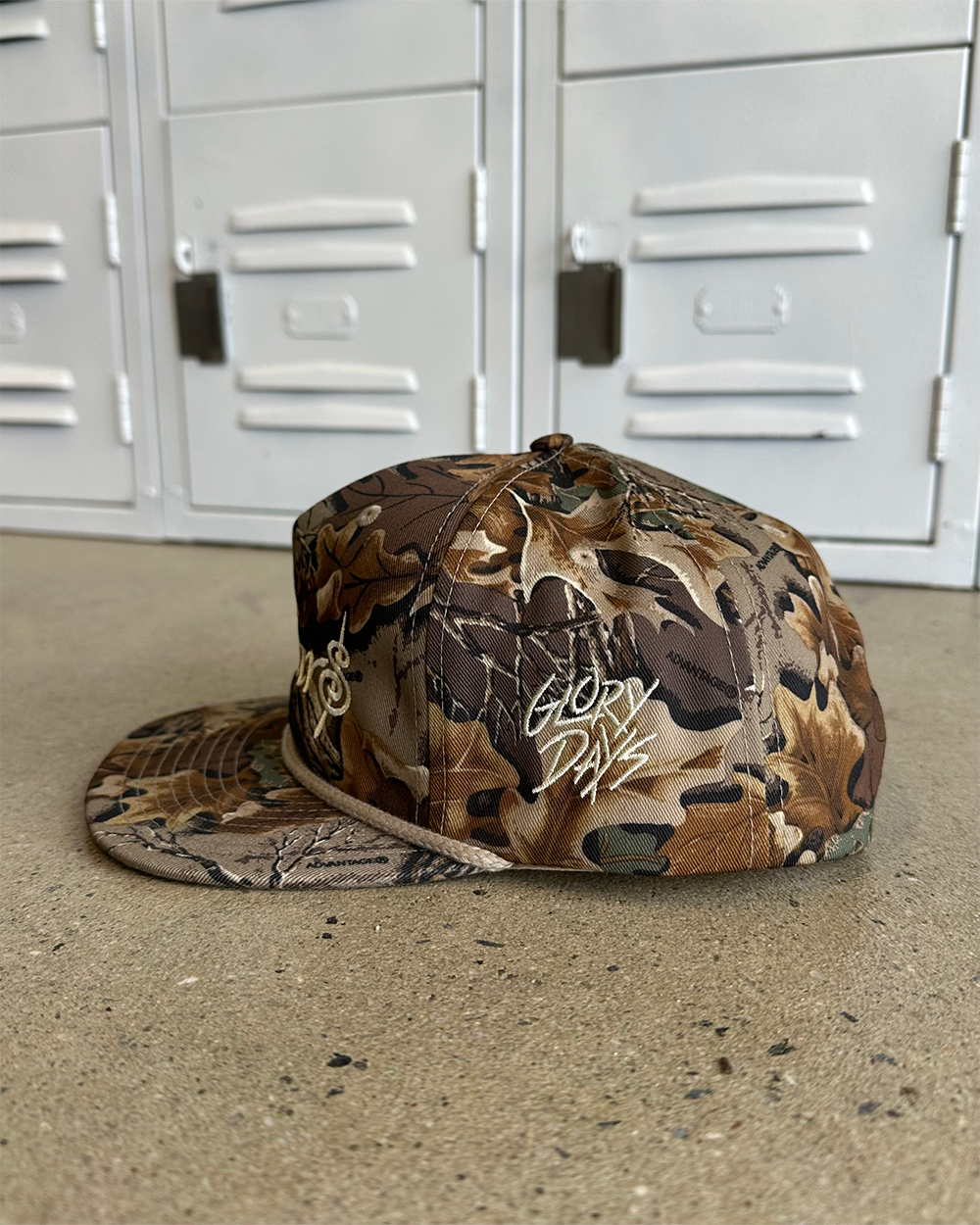 Glory Days Apparel - Dollar$ Real Tree Camo Rope Hat
