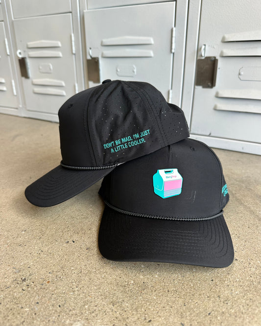 Glory Days Apparel - Don't Be Mad Black Rope Hat