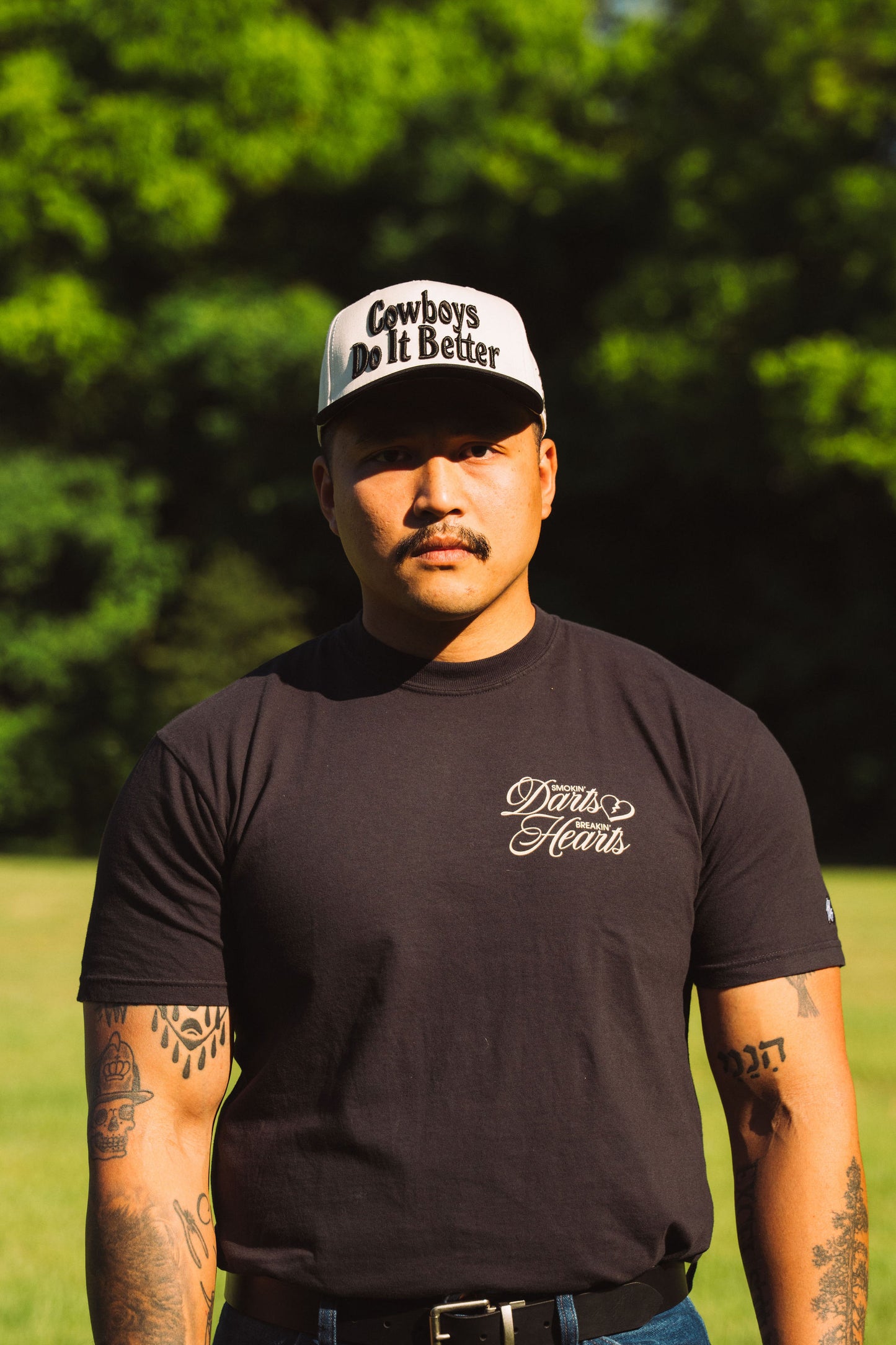 Glory Days Apparel - Smokin' Darts & Breakin' Hearts T-Shirt