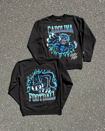 Glory Days Apparel - Football Bustin' Through Sweatshirt