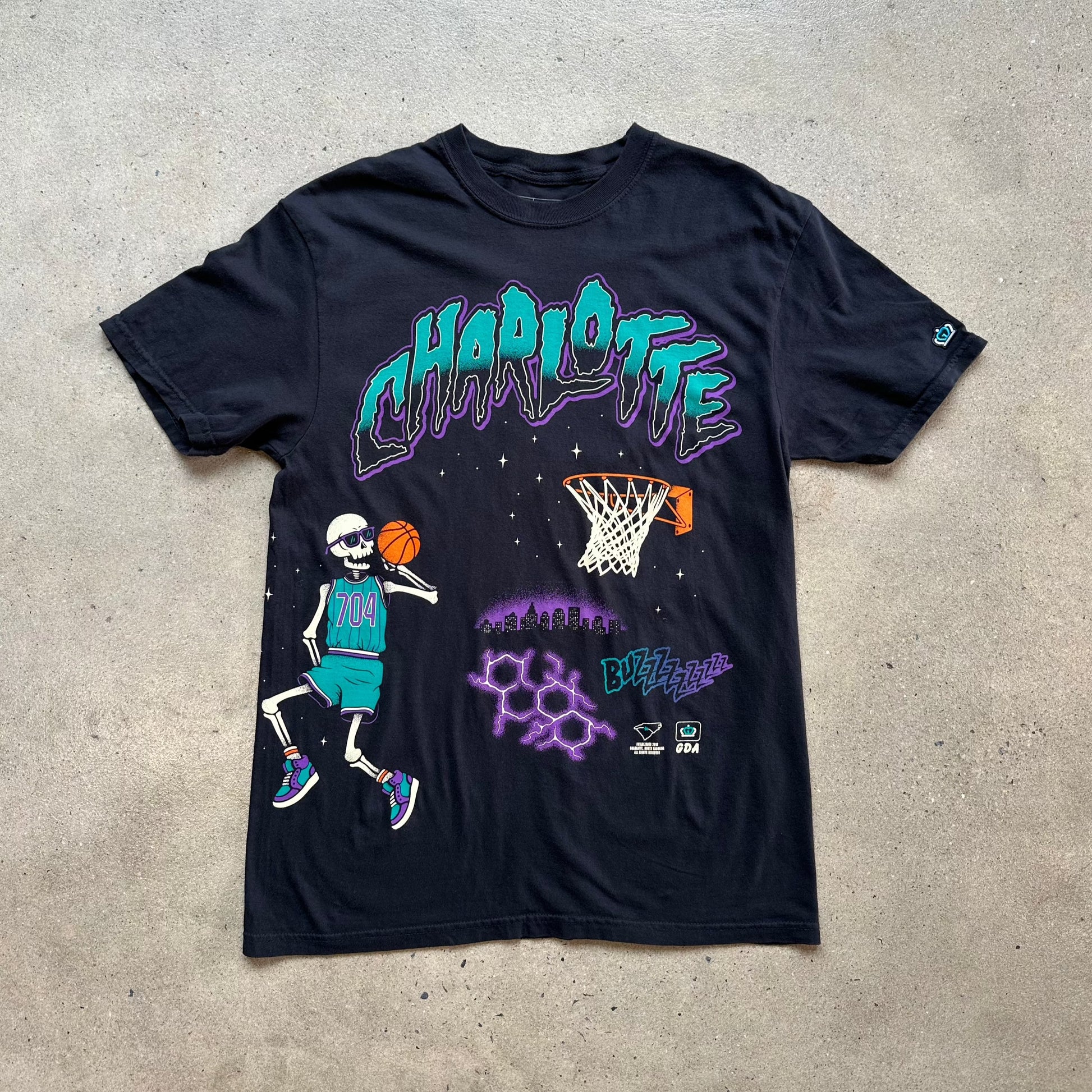 Charlotte basketball t shirt 2025