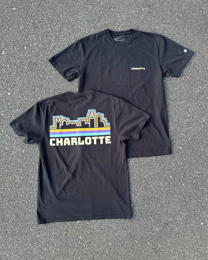 Glory Days Apparel - GD's Charlotte Black T-Shirt