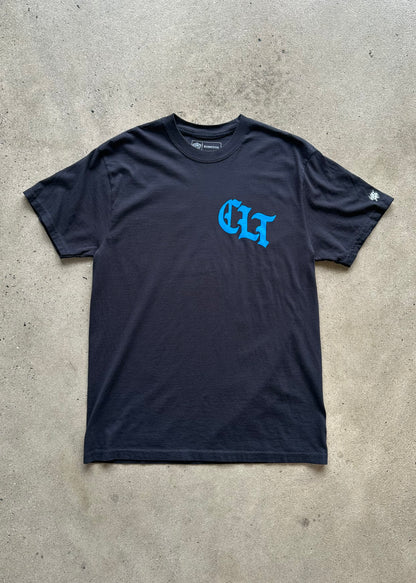 Glory Days Apparel -  Reppin' This City Black/Blue T-Shirt