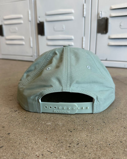 Glory Days Apparel - Johnny Dollars Patch Dusty Blue/Black Rope Hat