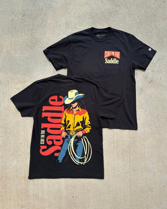 Glory Days Apparel - Stay In The Saddle T-Shirt