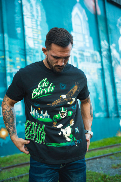 Football Wrap T-Shirt