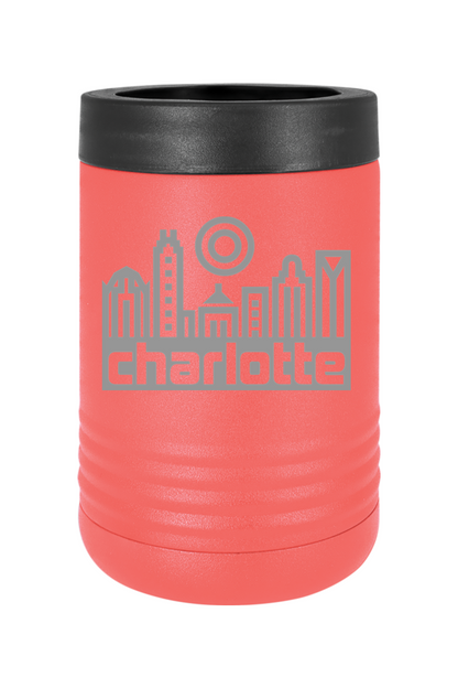 *Custom Online Exclusive* Glory Days Apparel - Charlotte Skyline Stainless Steel Vacuum Insulated Beverage Holder