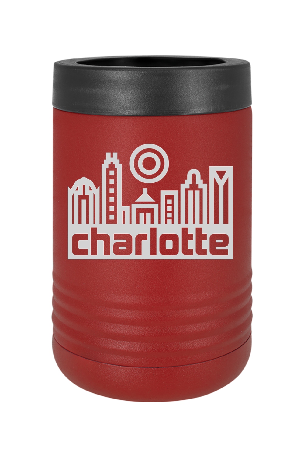 *Custom Online Exclusive* Glory Days Apparel - Charlotte Skyline Stainless Steel Vacuum Insulated Beverage Holder