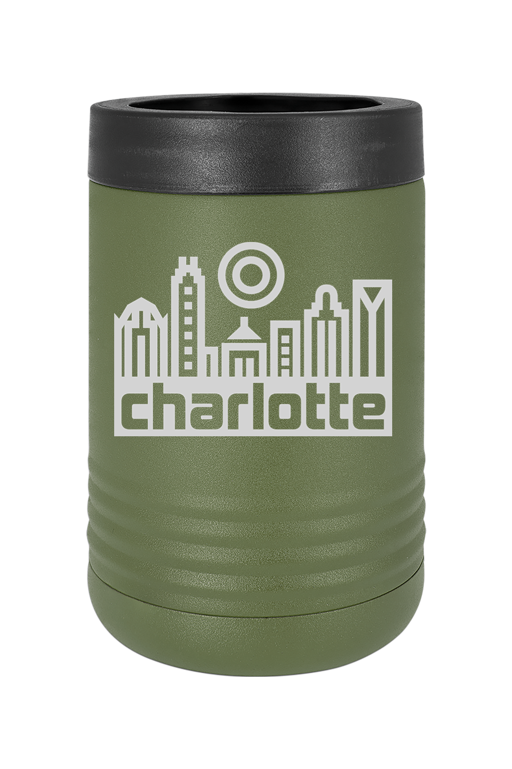 *Custom Online Exclusive* Glory Days Apparel - Charlotte Skyline Stainless Steel Vacuum Insulated Beverage Holder