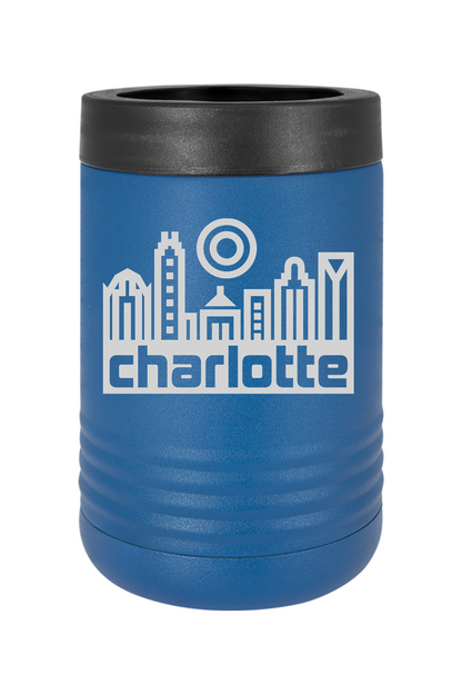 *Custom Online Exclusive* Glory Days Apparel - Charlotte Skyline Stainless Steel Vacuum Insulated Beverage Holder