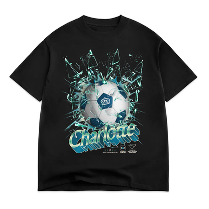 *LOCKED IN THE VAULT* Glory Days Apparel - Glass Shatter Soccer T-Shirt