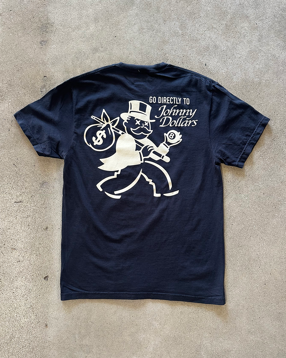 (PRE-SALE) Glory Days Apparel - Go Directly to Dollars Black T-Shirt