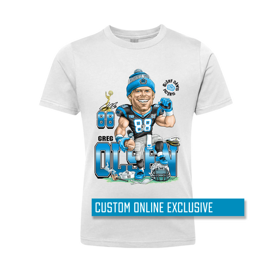 *Custom Online Exclusive* Glory Days Apparel - Greg Olsen Icon Youth T-shirt