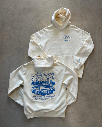 Glory Days Apparel - Beautiful Charlotte Ivory Relaxed Fit Hoodie