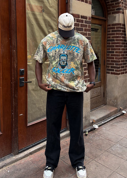 *LIMITED EDITION* Glory Days Apparel -  Classic Misfit Queen Faded Camo T-Shirt