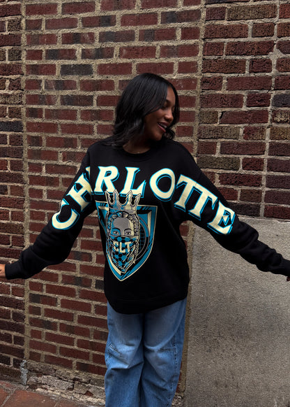 Glory Days Apparel - Misfit Queen Super Sleeves Sweatshirt