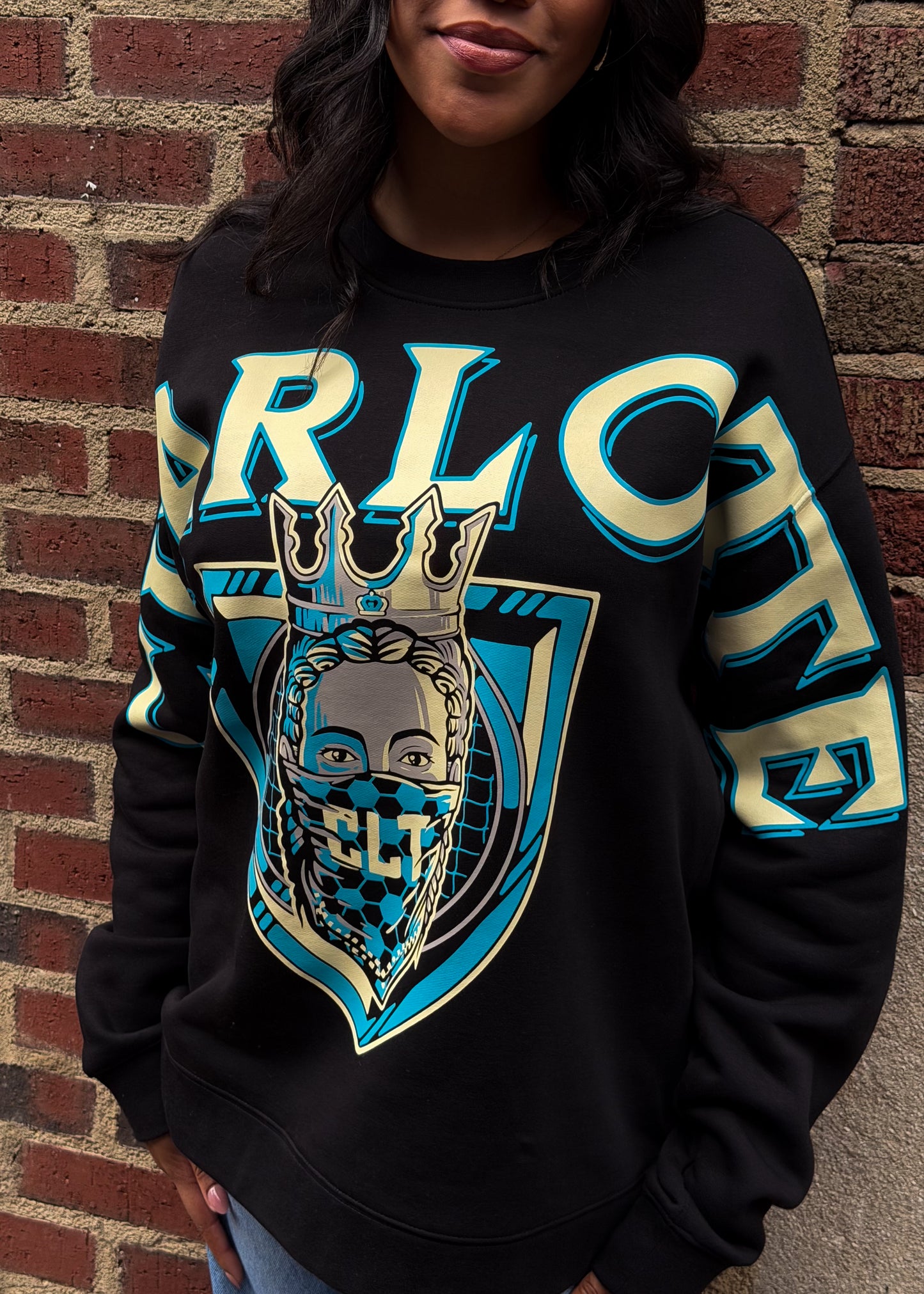 Glory Days Apparel - Misfit Queen Super Sleeves Sweatshirt