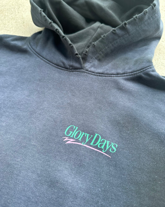 Glory Days Apparel - Glory Days Zag Vintage Faded Hoodie