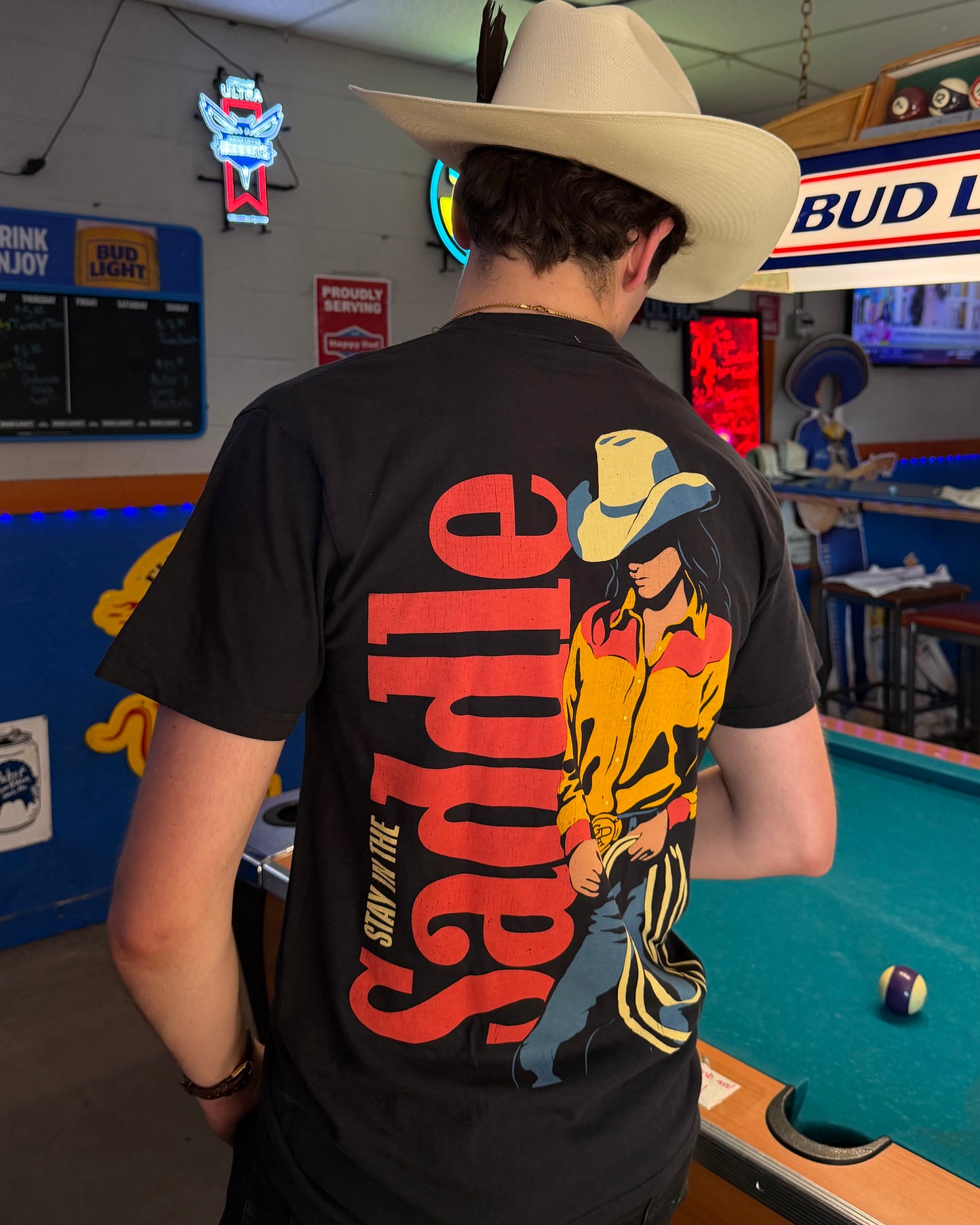 Glory Days Apparel - Stay In The Saddle T-Shirt
