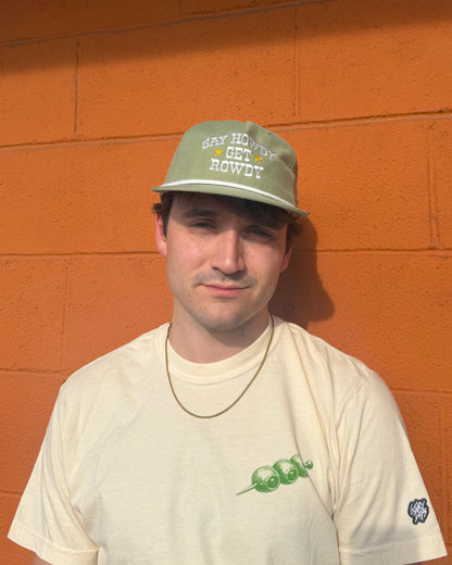 Glory Days Apparel - Say Howdy Get Rowdy Sage Rope Hat