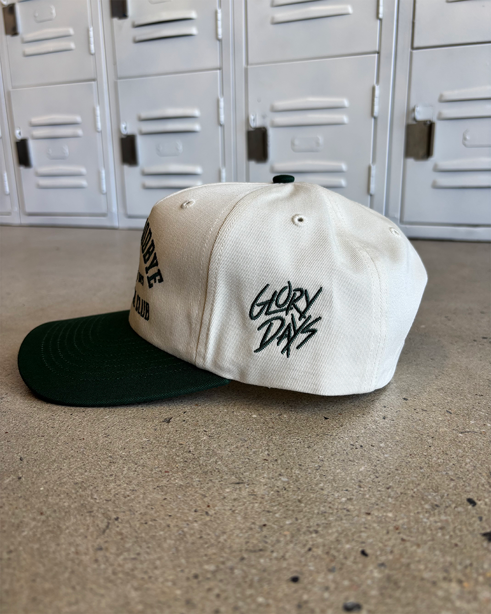 Glory Days Apparel - Irish Goodbye Natural/Evergreen Hat