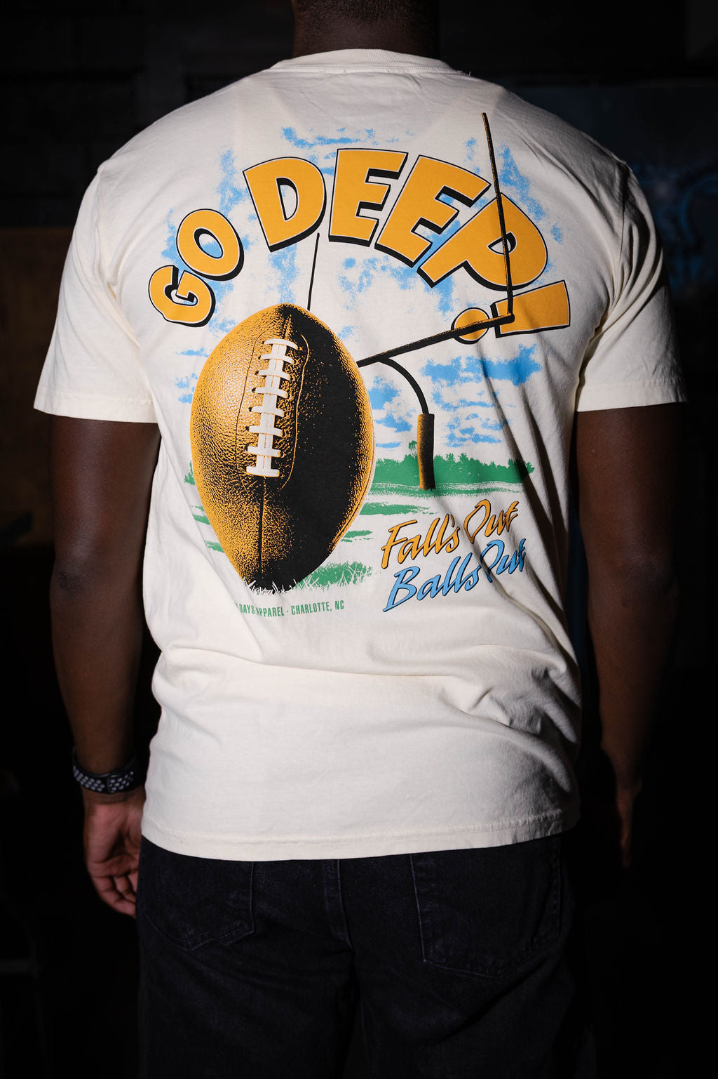 Glory Days Apparel -  Fall's Out Balls Out T-Shirt