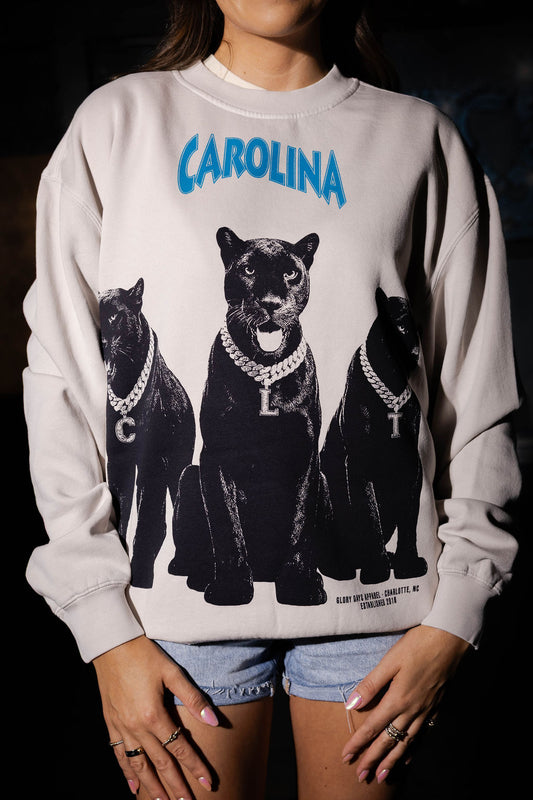 *Limited Edition* Glory Days Apparel - Nuthin' But A Carolina Thang Tour Relaxed Fit Sweatshirt