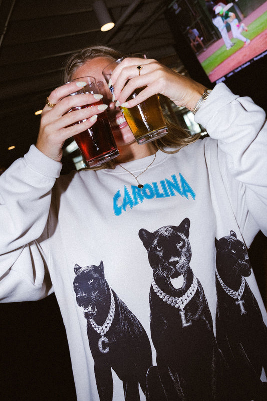 *Limited Edition* Glory Days Apparel - Nuthin' But A Carolina Thang Tour Relaxed Fit Sweatshirt